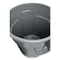 Rubbermaid Commercial Round Brute Container, Plastic, 55 gal, Gray FG265500GRAY - alternate 3